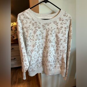 Old Navy Floral Print Sweatshirt